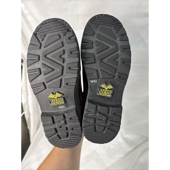 Georgia Giant Romeo Men's Shoes 8.5M Brown Slip-On Oil Resistant GR262 Leather - Picture 12 of 14